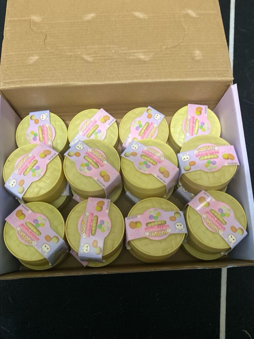 Squishy dumpling bulk 17 dumplings including gold